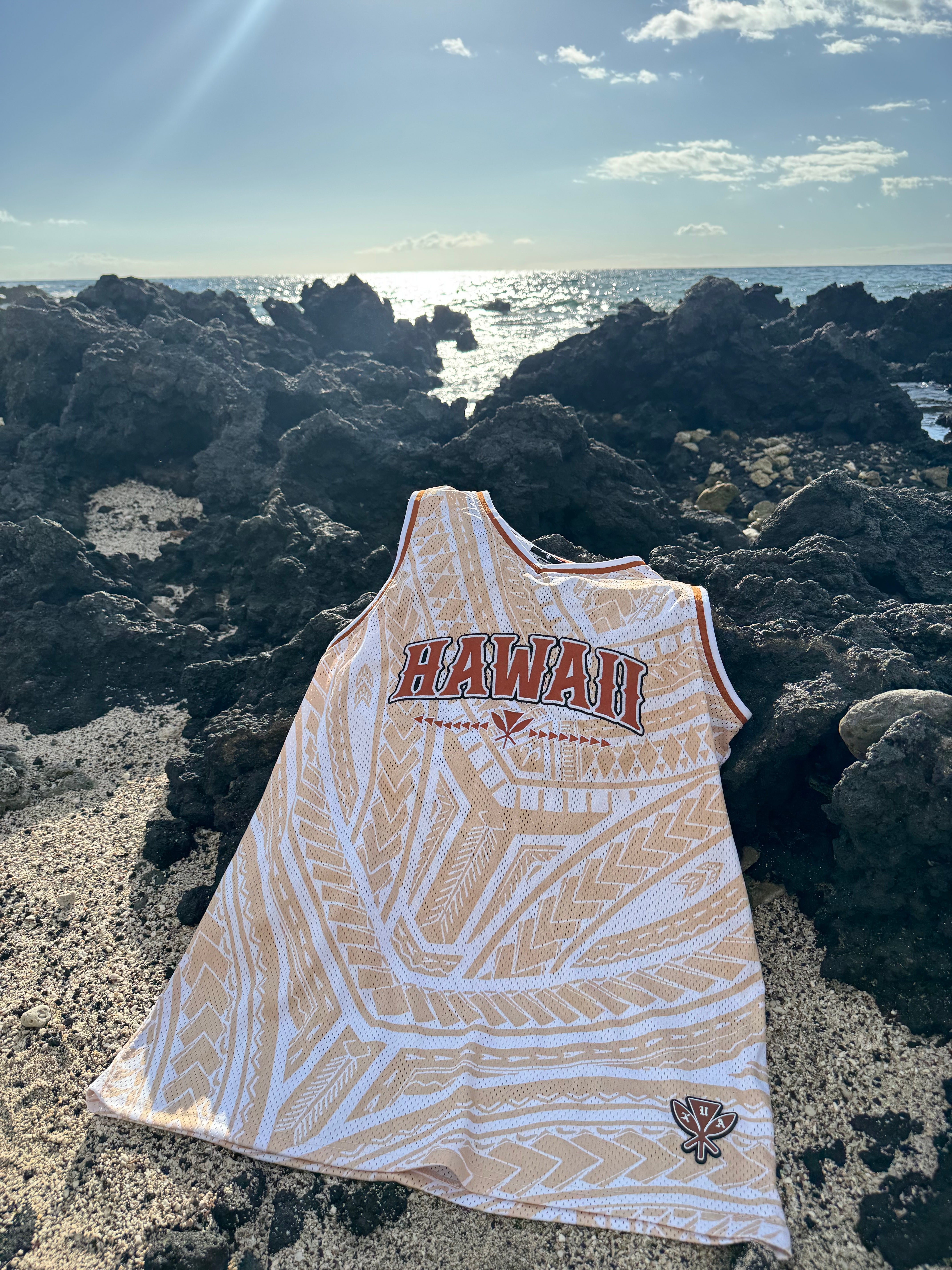 Tribal "Caramel" Basketball Jersey - Hawaii