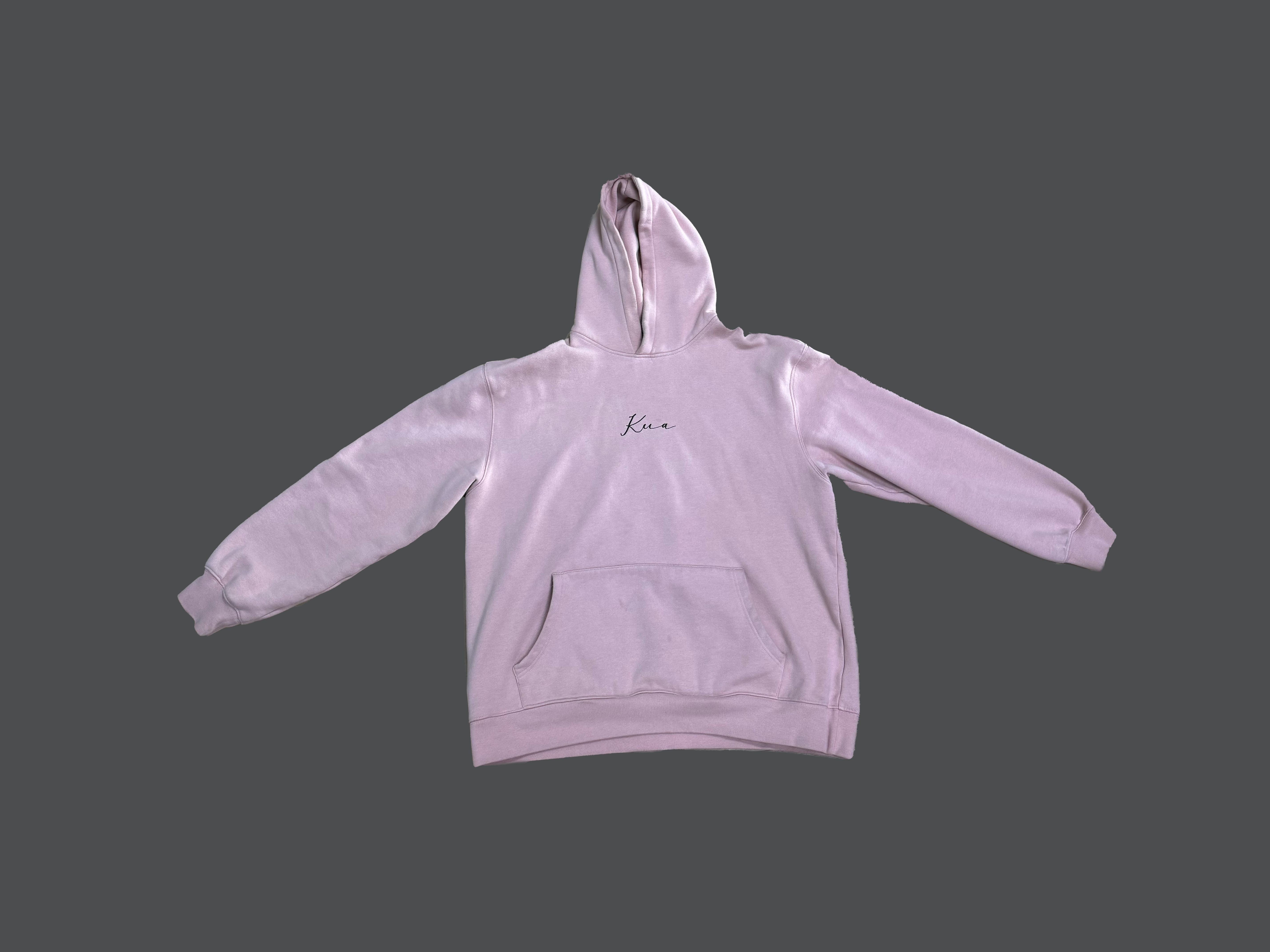 KUA BRAND -Lei Maker Hoodie Dusty rose hoodie - Hoodie