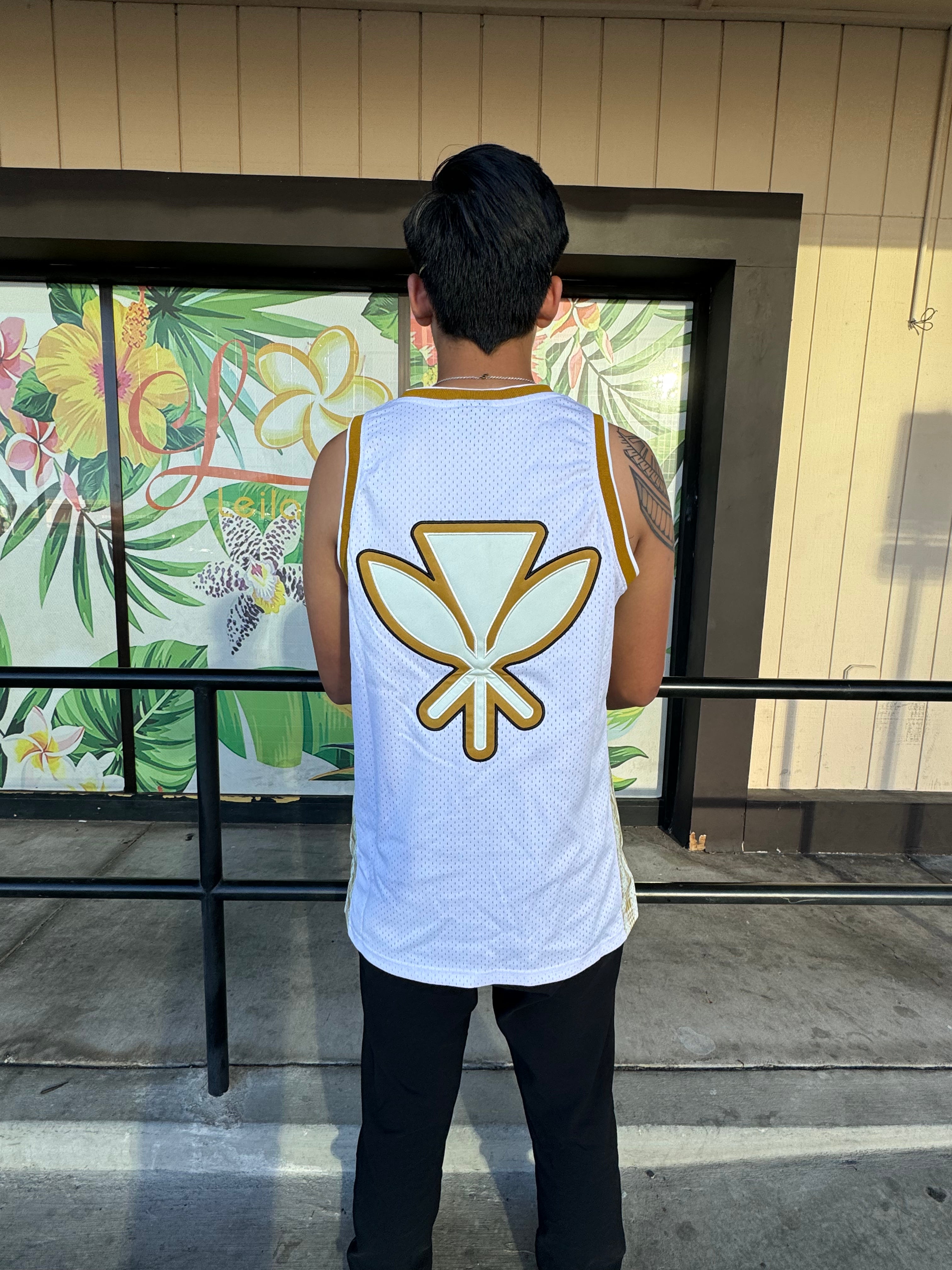 KUA BRAND - Hawaii Basketball Jersey Script Basketball Jersey - Basketball Jersey
