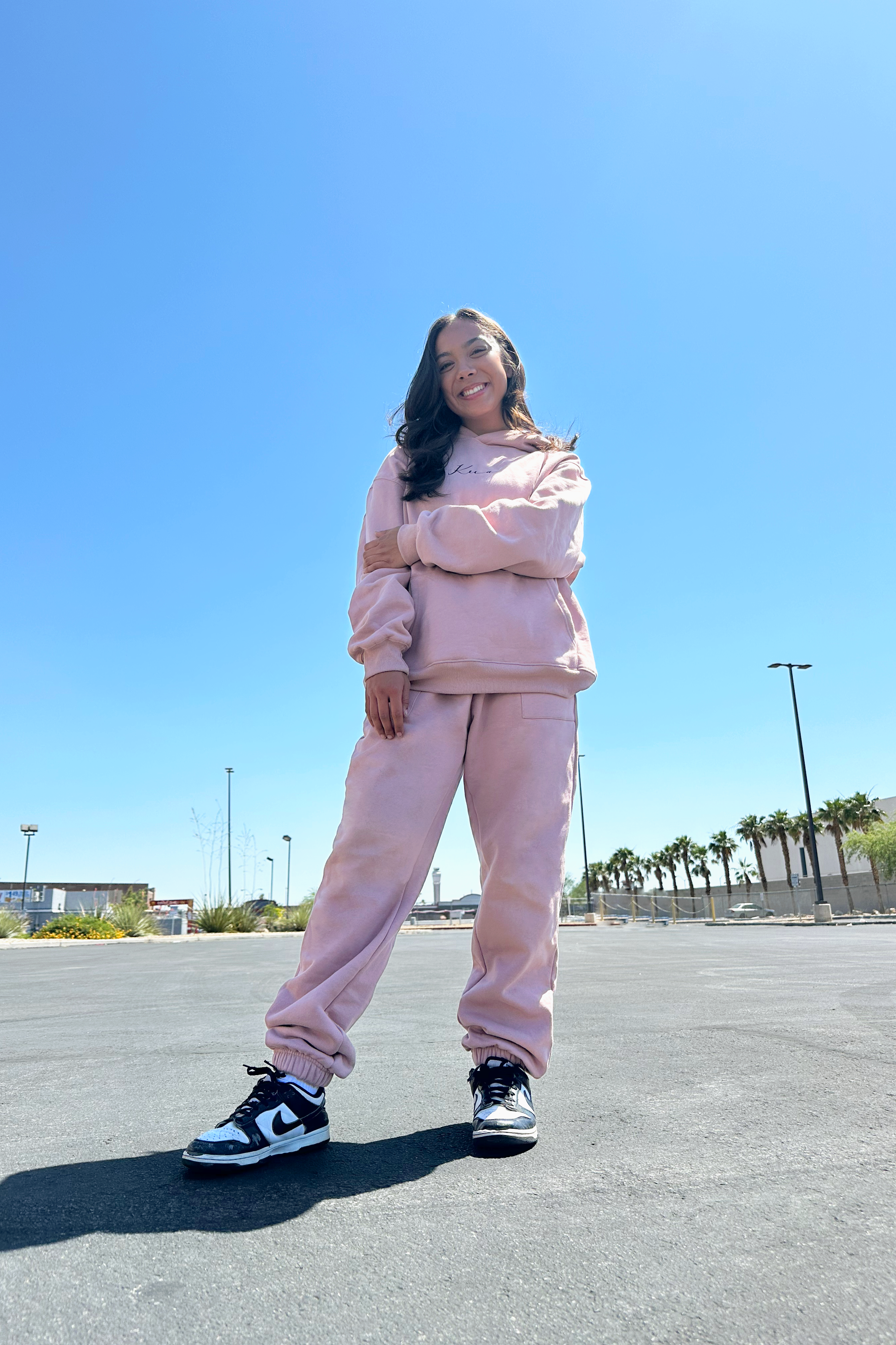 KUA BRAND -Lei Maker Hoodie Dusty rose hoodie - Hoodie