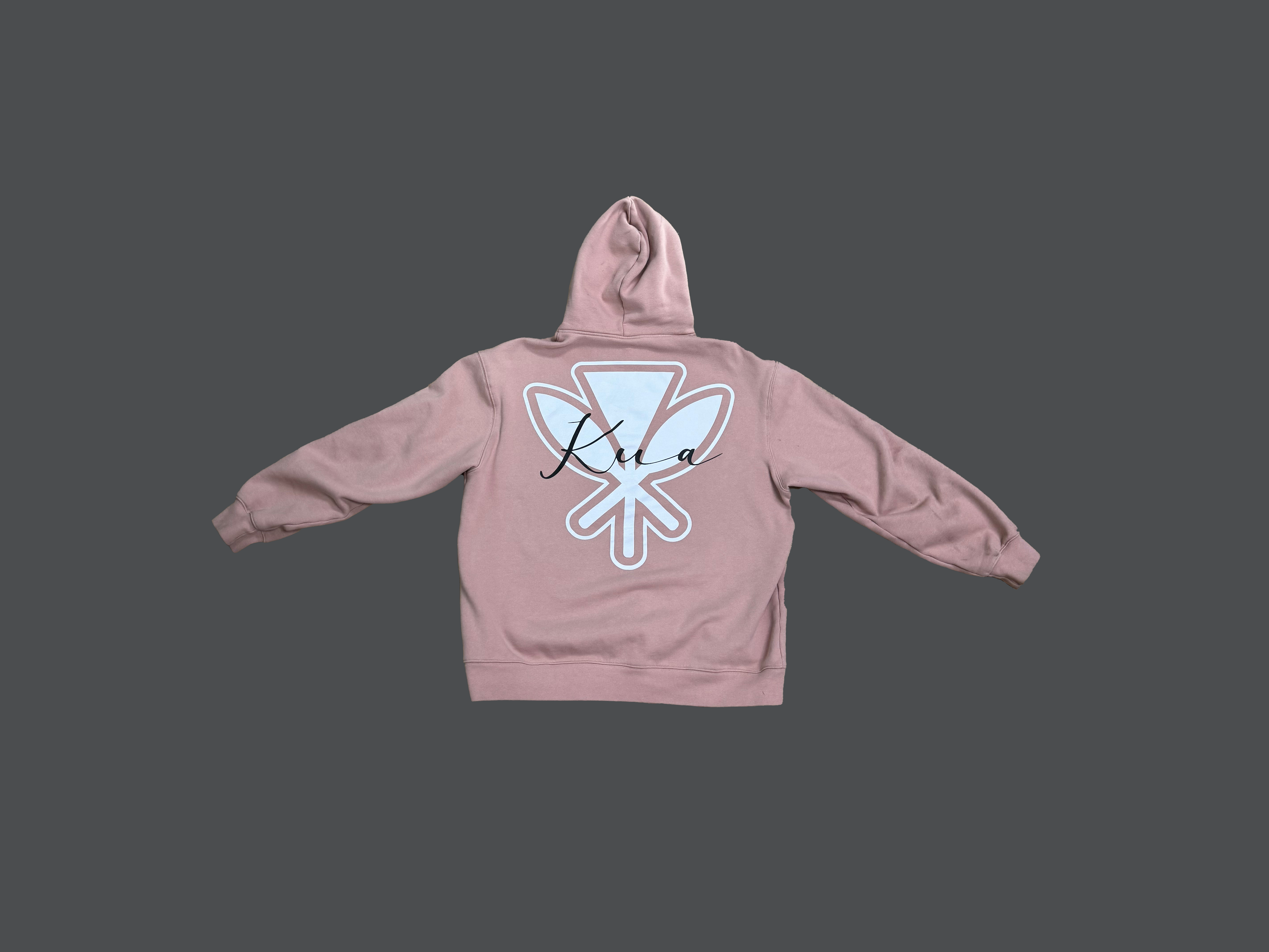 KUA BRAND -Lei Maker Hoodie Dusty rose hoodie - Hoodie