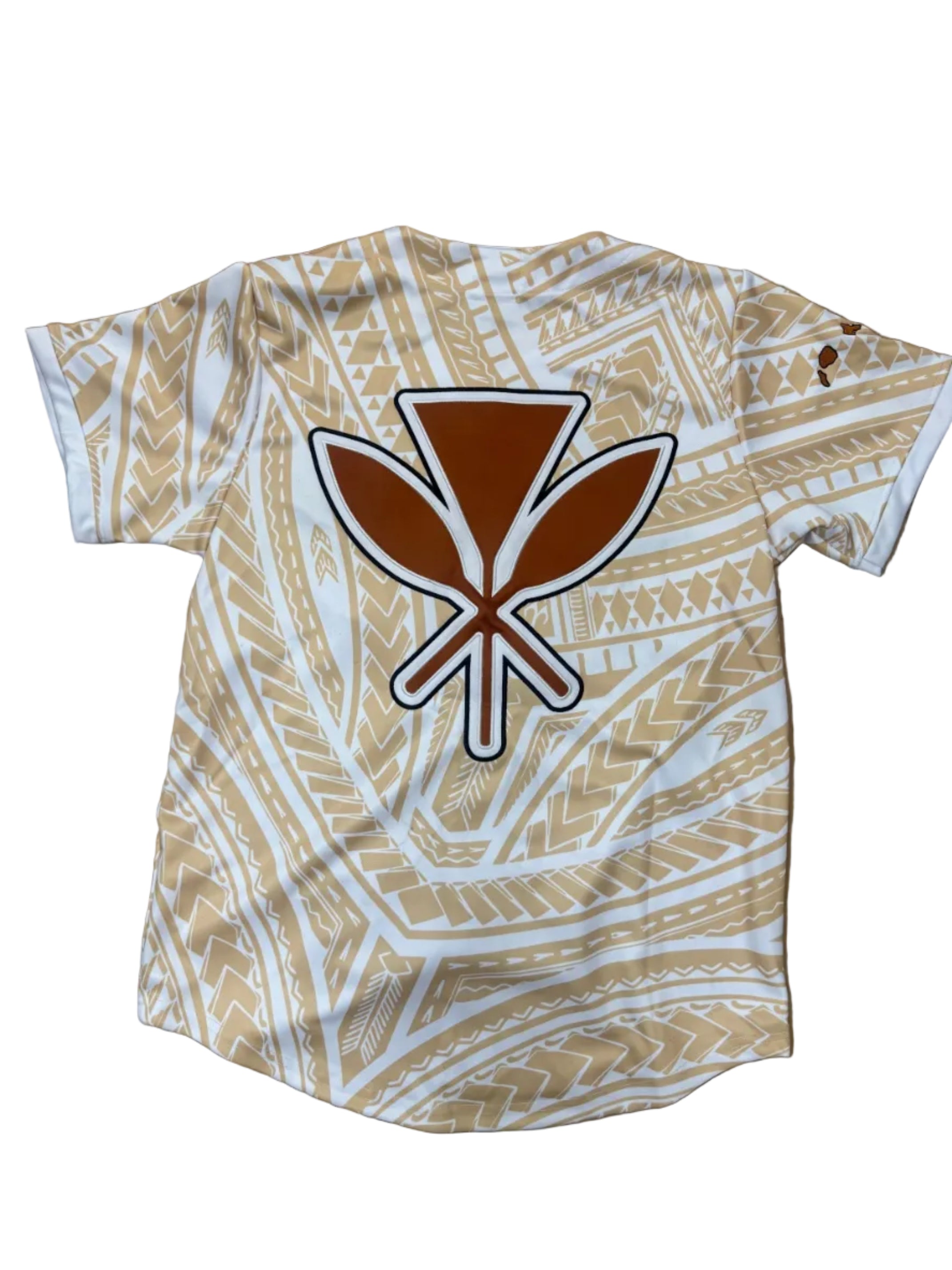 Tribal "Caramel" Baseball Jersey - Hawaii