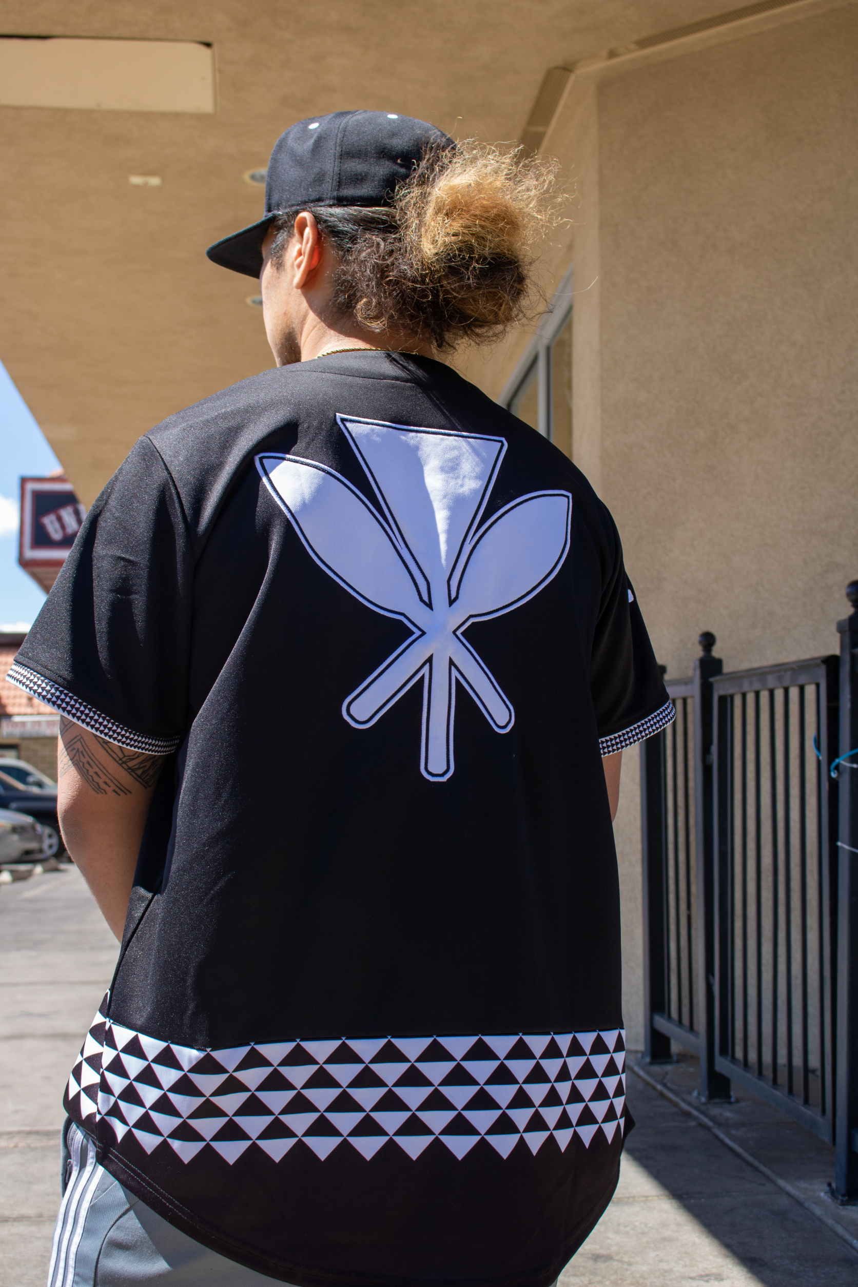 Hawaii Kahili Baseball Jersey - Black